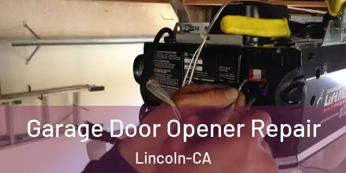  Garage Door Opener Repair Lincoln-CA